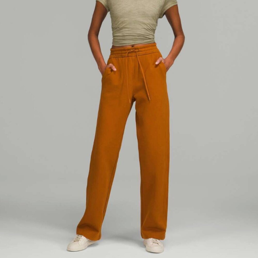 Lululemon Loungeful Straight Leg Pant Butternut Brown